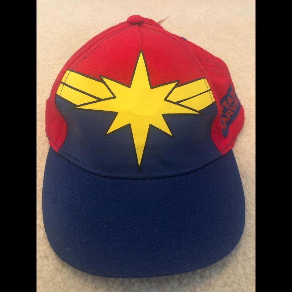 Captain Marvel Cap 100 % Cotton one size fit all ABG